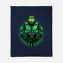Spartan-117 Shadowwork-None-Fleece-Blanket-Astrobot Invention