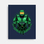 Spartan-117 Shadowwork-None-Stretched-Canvas-Astrobot Invention