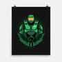 Spartan-117 Shadowwork-None-Matte-Poster-Astrobot Invention