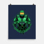 Spartan-117 Shadowwork-None-Matte-Poster-Astrobot Invention