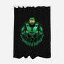 Spartan-117 Shadowwork-None-Polyester-Shower Curtain-Astrobot Invention