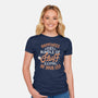 Bundle Of Fluff-Womens-Fitted-Tee-tobefonseca