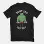 Don't Skip Leg Day-Unisex-Basic-Tee-tobefonseca