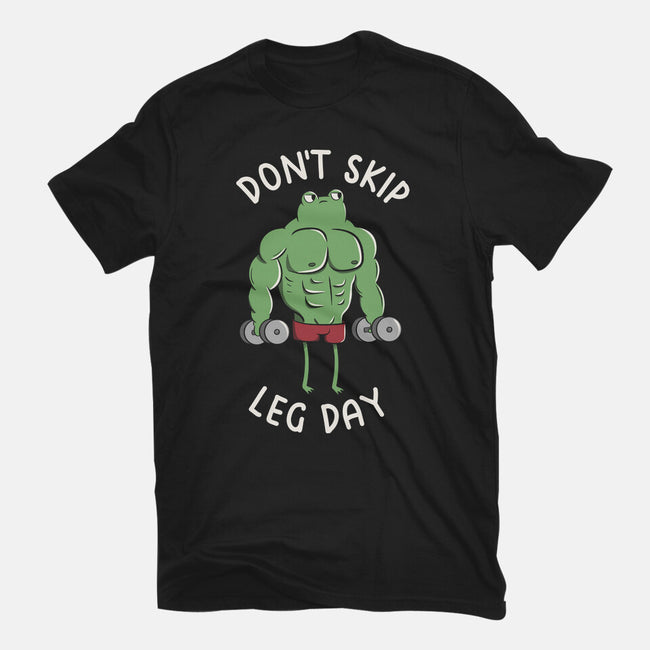 Don't Skip Leg Day-Youth-Basic-Tee-tobefonseca