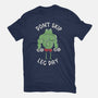 Don't Skip Leg Day-Youth-Basic-Tee-tobefonseca