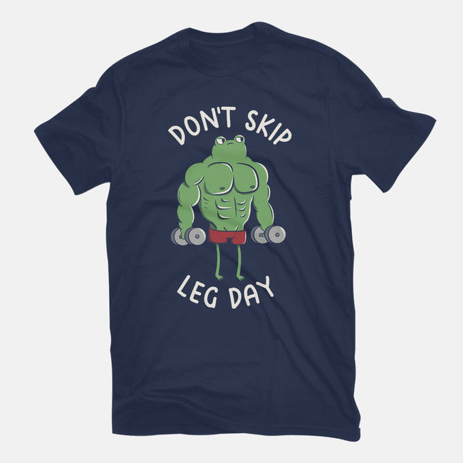 Don't Skip Leg Day-Womens-Basic-Tee-tobefonseca