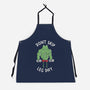 Don't Skip Leg Day-Unisex-Kitchen-Apron-tobefonseca
