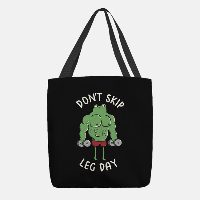 Don't Skip Leg Day-None-Basic Tote-Bag-tobefonseca