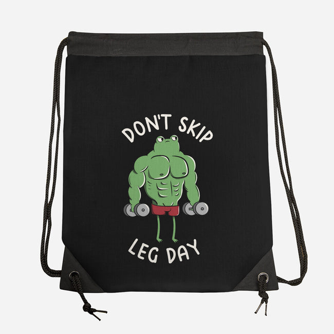 Don't Skip Leg Day-None-Drawstring-Bag-tobefonseca