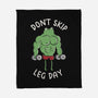 Don't Skip Leg Day-None-Fleece-Blanket-tobefonseca