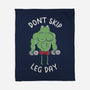 Don't Skip Leg Day-None-Fleece-Blanket-tobefonseca