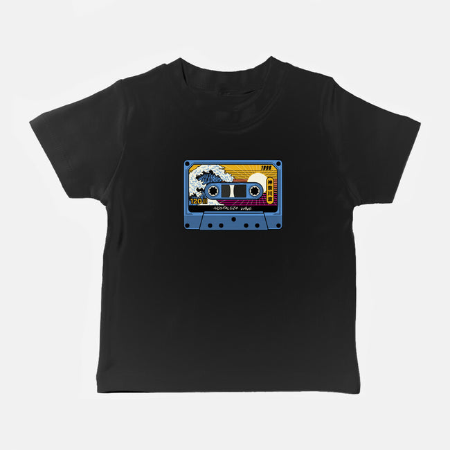 Great Wave Of Nostalgia Tape-Baby-Basic-Tee-tobefonseca