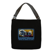 Great Wave Of Nostalgia Tape-None-Adjustable Tote-Bag-tobefonseca