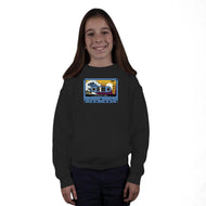 Great Wave Of Nostalgia Tape-Youth-Crew Neck-Sweatshirt-tobefonseca