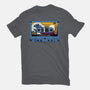 Great Wave Of Nostalgia Tape-Unisex-Basic-Tee-tobefonseca