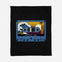 Great Wave Of Nostalgia Tape-None-Fleece-Blanket-tobefonseca