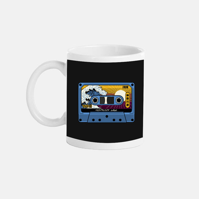 Great Wave Of Nostalgia Tape-None-Mug-Drinkware-tobefonseca