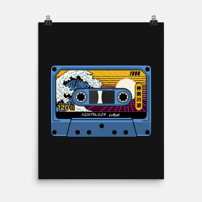 Great Wave Of Nostalgia Tape-None-Matte-Poster-tobefonseca