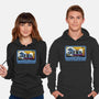 Great Wave Of Nostalgia Tape-Unisex-Pullover-Sweatshirt-tobefonseca