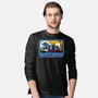 Great Wave Of Nostalgia Tape-Mens-Long Sleeved-Tee-tobefonseca