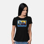 Great Wave Of Nostalgia Tape-Womens-Basic-Tee-tobefonseca