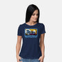 Great Wave Of Nostalgia Tape-Womens-Basic-Tee-tobefonseca