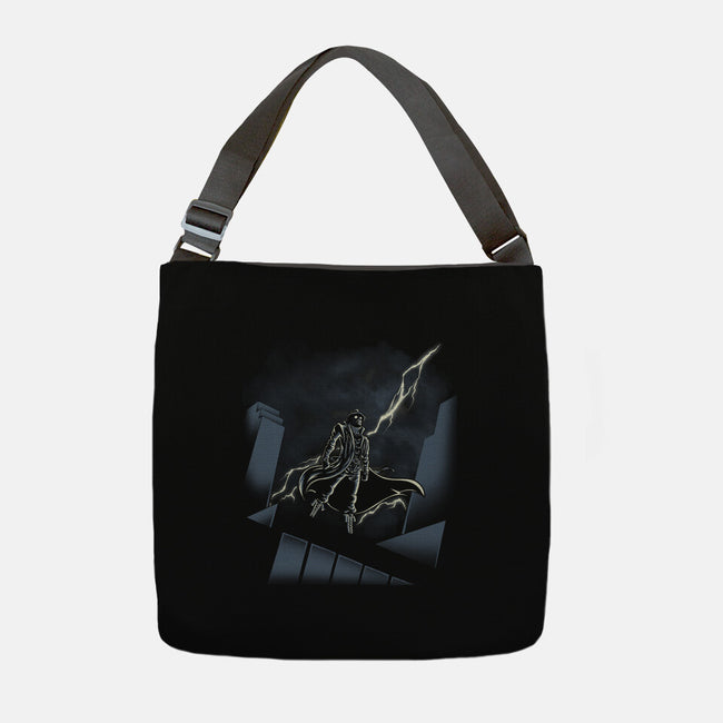 Noir Animated-None-Adjustable Tote-Bag-Betmac