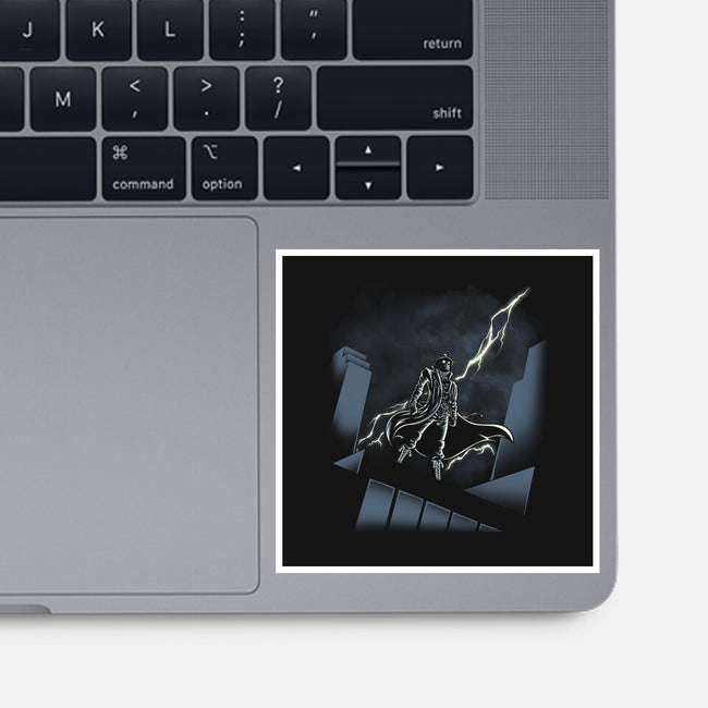 Noir Animated-None-Glossy-Sticker-Betmac