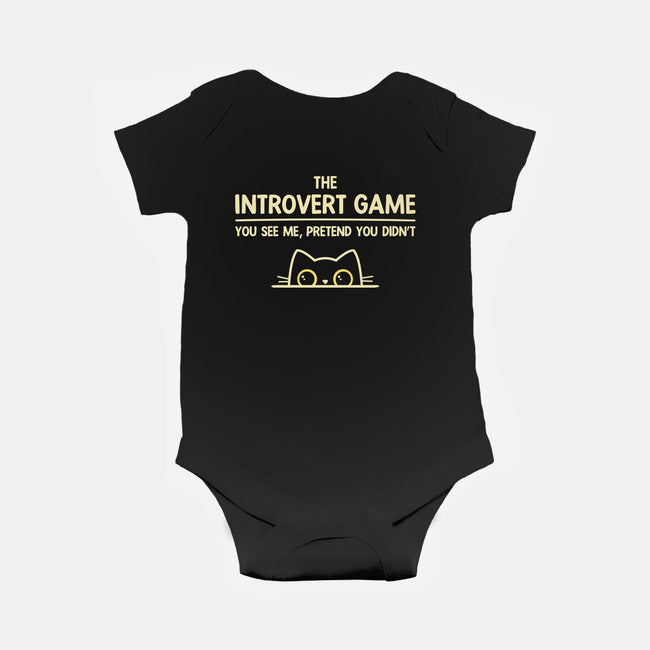 The Introvert Game-Baby-Basic-Onesie-retrodivision