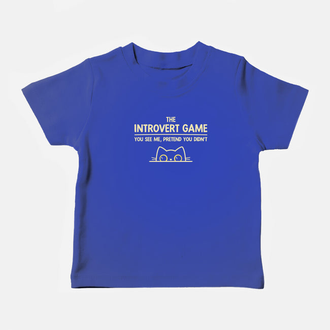 The Introvert Game-Baby-Basic-Tee-retrodivision