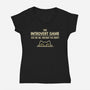 The Introvert Game-Womens-V-Neck-Tee-retrodivision