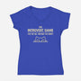 The Introvert Game-Womens-V-Neck-Tee-retrodivision