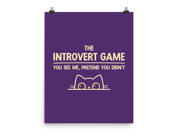 The Introvert Game