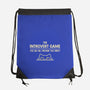 The Introvert Game-None-Drawstring-Bag-retrodivision