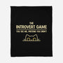 The Introvert Game-None-Fleece-Blanket-retrodivision