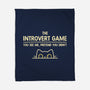The Introvert Game-None-Fleece-Blanket-retrodivision