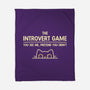 The Introvert Game-None-Fleece-Blanket-retrodivision