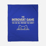 The Introvert Game-None-Fleece-Blanket-retrodivision