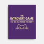 The Introvert Game-None-Stretched-Canvas-retrodivision
