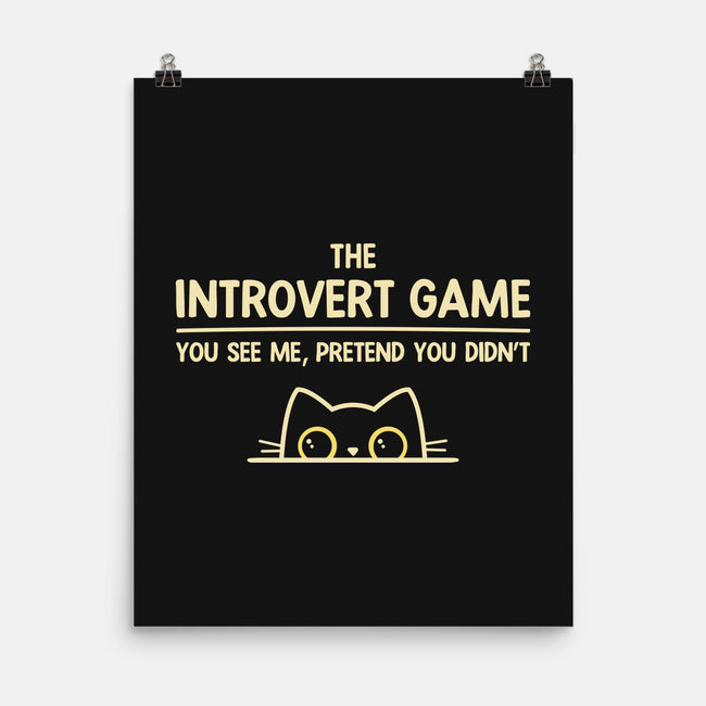 The Introvert Game-None-Matte-Poster-retrodivision