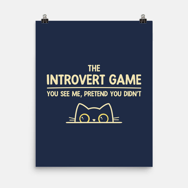 The Introvert Game-None-Matte-Poster-retrodivision