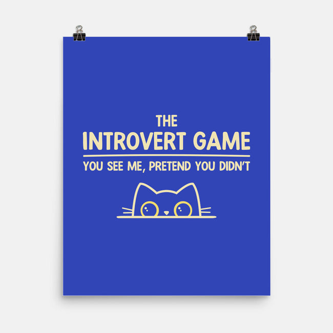 The Introvert Game-None-Matte-Poster-retrodivision