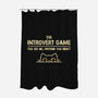 The Introvert Game-None-Polyester-Shower Curtain-retrodivision