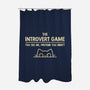 The Introvert Game-None-Polyester-Shower Curtain-retrodivision