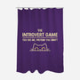 The Introvert Game-None-Polyester-Shower Curtain-retrodivision
