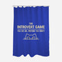The Introvert Game-None-Polyester-Shower Curtain-retrodivision