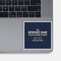 The Introvert Game-None-Glossy-Sticker-retrodivision