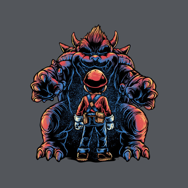 Encounter In The Castle-Mens-Basic-Tee-glitchygorilla