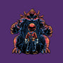 Encounter In The Castle-None-Stretched-Canvas-glitchygorilla