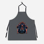 Encounter In The Castle-Unisex-Kitchen-Apron-glitchygorilla